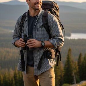 Columbia Men's Gray Lightweight Shirt Jacket